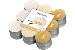 bolsius Moods & True SCENTS TrueScents, Cera, Vainilla, Talla única, 18