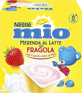 NESTLÉ MIO Merenda al Latte Fragola 100g