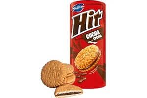 GENERICO Biscotti Bahlsen Hit Crema al Cacao Tubo Pocket da 134 g Cioccolato al Latte