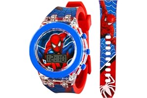FXFOOT Reloj Digital para Niños, Reloj de Pulsera Niña, Reloj de Pulsera Infantil con Luces de 7 Colores, Reloj Electrónico para Niños, Ajustable Reloj de Pulsera para Niños, Regalo de Cumpleaños
