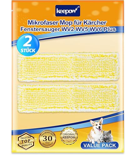 10 Chiffons De Remplacement Pour Robot Lave-vitres - 24x24 Cm, Compatibles Windobot S6 Ultra, Lavables