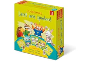 Leo Lausemaus Spielesammlung ab 3 Jahre - 5 Spiele für Kinder (Brettspiel ab 3 Jahre)