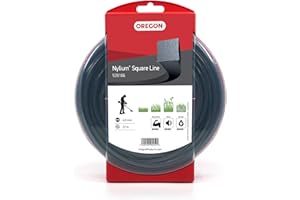 Oregon 539166 Fil de coupe carré Nylium, 4,0 mm, rouleau de 22 m