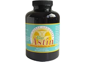 Astaxanthin I 600 Kapseln I Ivarssons BiuAstin I 4 mg natürliches Astaxanthin I mit Vitamin E