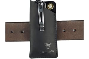 VIPERADE VIPERAED PJ11 EDC Petit étui en Cuir pour Ceinture, étui en Cuir pour Petite Lampe de Poche, Fourreau de Couteau Utilitaire, Pochette EDC pour Outils Multifonctions