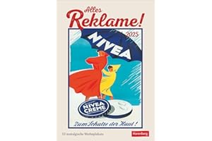 Alles Reklame! Wochen-Kulturkalender 2025 - 53 nostalgische Werbeplakate: Nostalgie-Kalender. Kultiger Wand-Kalender mit 53 historischen ... 35,5 cm. Hochformat (Wochenplaner Harenberg)