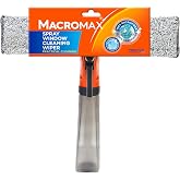 Macro Max Spreyli Cam Silme Aparatı, 3'&uuml; 1 Arada &Ccedil;ekpaslı ve Mikrofiberli Camsil, İz Bırakmaz