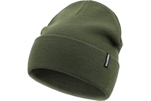 Magracy Unisex męska dzianinowa czapka elastyczna mankietowana czapka typu beanie damska zimowa czapka z czaszką