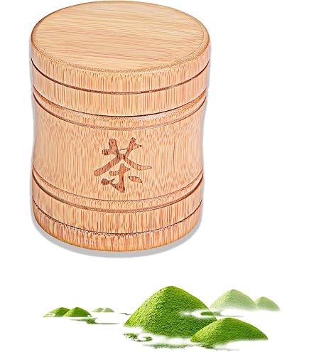 Boîte à Thé En Bambou Zerodis - 5 Tailles (2.5x12cm à 2.5x23cm) - Stockage Thé, Café, Épices - Écologique