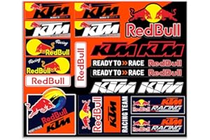JAZWIND Pegatina de moto, pegatinas reflectantes de vinilo para RedBull KTM Duke ADV 1290 890 790 690 390 200 Honda CBR Fireblade (FG-HN05)