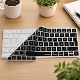 McStorey Apple Magic Keyboard 2 Uyumlu A1644 Klavye Koruyucu &ndash; T&uuml;rk&ccedil;e Q Silikon Kapak &ndash; Ultra İnce 0,3mm &ndash; Toz, Sıvı &amp; Kir Ko