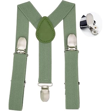 Bretelle vintage per bambini Tuxedo Y-back 3 clip Bretelle elastiche regolabili per pantaloni Bambini Ragazzi Ragazze Accessori per feste di nozze  200000297