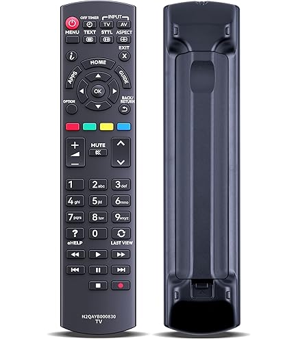 Fernbedienung Panasonic TV N2qayb Ersatz-Fernbedienung Für Panasonic VIERA N2QAYB000239 - Kabellos, 5-10m Reichweite Panasonic DVD Recorder Fernbedienung