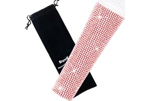 RhymKawa Mic Sleeve Cover Bling för Shuer Wired SM58, Beta 58A, PGA58 sångmikrofoner hudwrap skinande på turnéer TV-program
