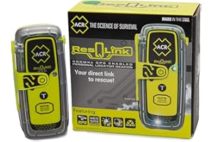 OSAT ACR ResQLink 400 PLB | Posizionamento GPS e GNSS | COSPAS SARSAT | Design compatto | Batteria da 5 anni | Impermeabile e durevole | Previsto per la registrazione nel Regno Unito