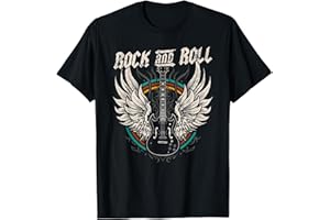 GUITAR RETRO LOVERS Rock and Roll Guitare Vintage Rock Music T-Shirt