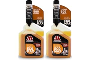 Millers Oils 2 X Diesel Power Ecomax 500ml, Fuel Additive Treatment