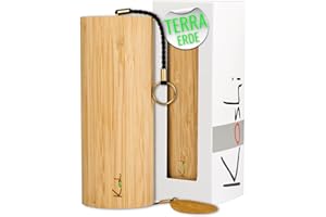 Koshi Klangspiel Erde - Terra Windspiel - Wind Chime Bambus - Für Yoga Meditation Garten