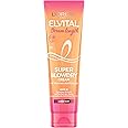 L’Oréal Paris Elvital Dream Length Super Blowdry Cream Heat Protection for Long, Damaged Hair, Leave-In Hair Treatment Against Split Ends, Anti Frizz and Anti Hair Breakage, No Rinse, 1 x 150 ml