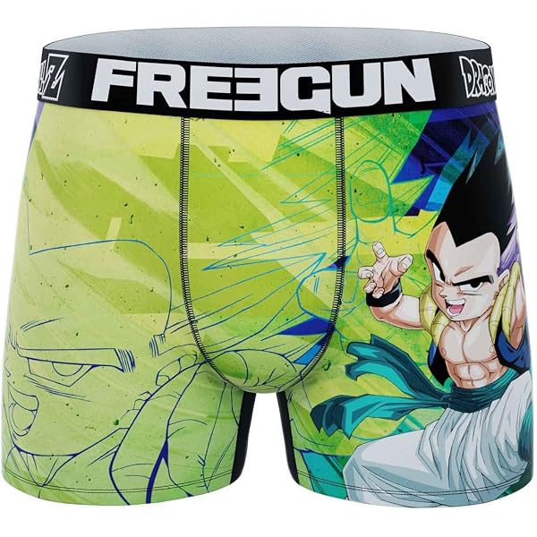 FREEGUN Herren-Boxershorts One Piece – Team Luffy OP4, Größe XL, Offizielles Lizenzprodukt
