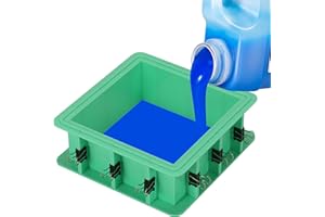 BBDINO Adjustable Mould Housing Kit for Silicone Moulds Making - Stackable Free Combination Mould Housing Kit- Ideal for Silicone Moulds, Soap, Wax and Candle Moulds Making (Random, 1 Set)