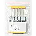 Vasp Electronics 10R 10ohm Resistor 1 Watt Fusible - Pack of 10