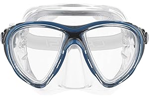 CRESSI Big Eyes Evolution Masque et tuba Alpha Ultra Dry – Ensemble tuba adulte pour la plongée avec tuba et la plongée, taille unique, unisexe – Adulte