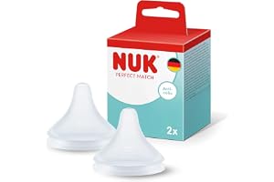 NUK Perfect Match Learner Bottle Sugrör | 8+ månader | Läckagesäkra sugrör till pipmugg