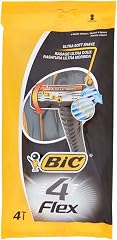 Bic Rasoio Flex - Un pacco con 4 pezzi
