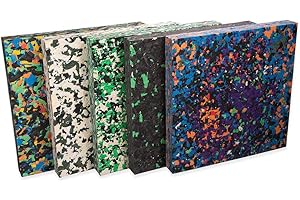 Red Frog International Ltd Avalon Archery ISOMIX 90x90x10cm High Density Resin Bonded Recycled Foam Target Boss, multi coloured,L