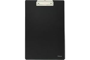 Esselte 56057 deska zaciskowa, A4, PCW, czarna