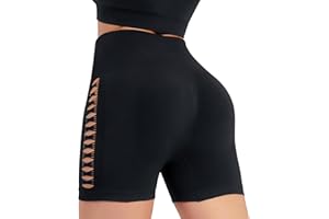 Zilams Pantalones Cortos Push Up Mujer Deporte Leggins Cortos Cintura Alta Scrunch Butt Opacos Shorts Yoga Running Fitness Jogging Ropa Deportiva