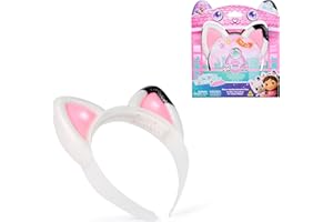 DREAMWORKS GABBY'S DOLLHOUSE: DER FILM - Interaktiver Miau-tastischer Katzenohren-Haarreif mit Licht, Sound & 3 Spielmodi, für Kinder ab 3 Jahren