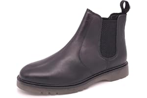 Frank James Naseby Mens Leather Pull On Dealer Chelsea Boots