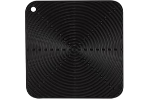 LE CREUSET 93005629140000 PODŁO NA PODŁO QUADRATSICH Klasyczne CZARNE, Żeliwo