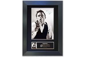 MAGENTA MANAGE JOHNNY CASH Signed Reproduction Autograph Mounted Photo Print #85