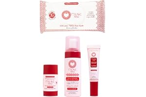 MUSC INTIME La Marque Officielle - L'Intime Rituel Musqué - Mousse Intime & Parfum Intime & Déodorants & Lingettes - Rose Mystik - L'Envoûtante - 4 Étapes Fraîcheur - 150ml & 30ml & 50g & 30 unités