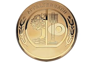 CCHAO 1-10 stücke Apfelbaum Abzeichen Emblem Multimedia-Knopf Trim Aufkleber Abdeckung Fit für Mercedes Benz AMG GLE GLS ML GL S V G Klassenzubehör (Color Name : Gold Apple Tree, Size : 1 Piece)