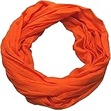 thb Richter Loopschal Schlauchschal Rundschal unifarben einfarbig basic Fr/&uuml;hling Sommer Uni Farben Leicht