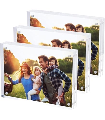 10pcs A4 Cornice Magnetica Autoadesiva,Informazioni Cornice Nera