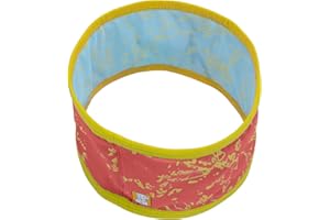 RUFFWEAR Ghetta per Il Collo per Cani, SPF 50+, Lavabile Reversibile per Tutti i Giorni, Accessorio Riutilizzabile per Il Raffreddamento per la Stagione Calda, Rosa Salmone/Blu Nebbia (Extra Piccolo)