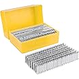 KIMSING ST18 Concrete Nails, 14 Gauge 18mm, Galvanized, 800PCS/BOX, Concrete T Nails for Air Power Heavy Duty Pneumatic Concrete Nailer, Concrete T Nail Gun