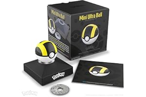 The Wand Company Pokémon Trainer Mini Poké Ball réplica auténtica (Mini Ultra Ball)