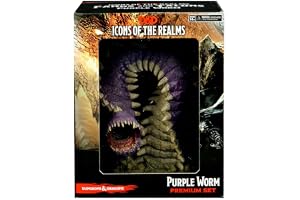 WizKids D & D Icons of The Realms: Fangs and Klackar - Lila Worm Premium Set