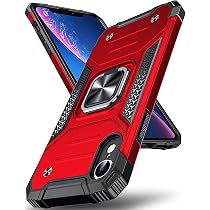DASFOND Progettato per Custodia per iPhone 12/iPhone 12 PRO, Protettiva per Telefono di Grado Militare con cavalletto potenziato [Supporto Magnetico di Supporto] per iPhone 12 da 6,1 Pollici, Blu