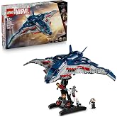 LEGO ǀ Marvel Avengers: Ultron &Ccedil;ağı Quinjet 76325 &ndash; 12 Yaş ve &Uuml;zeri S&uuml;per Kahraman Seven &Ccedil;ocuklar i&ccedil;in Koleksiyonluk Marvel U