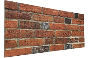 DELLEDECOR ADVANTAGE DESIGNS 3D Brick Wall Cladding Ceiling Panel Faux Brick Style Polystyrene Wall Cladding 50x100cm (DL146)
