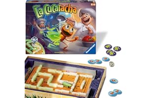 Ravensburger - La Cucaracha Juego de Mesa 5 Años | Juego Mesa 5 Años Que Brilla en la Oscuridad | Juegos De Mesa Niños de Cucarachas | Juegos Mesa en Español | Regalos para Niños | Regalo Navidad