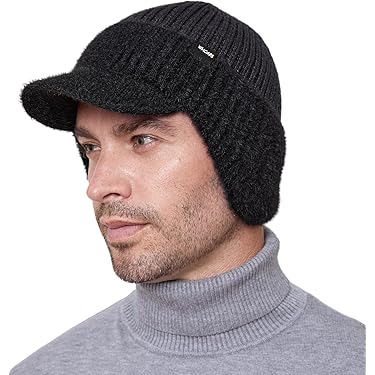AIOETUIME Winter-Beanie - Weiche Fischermütze Unisex Für Herren & Damen
