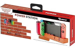 Subsonic - Stazione di alimentazione - Base di stoccaggio e ricarica per console Nintendo Switch e accessori